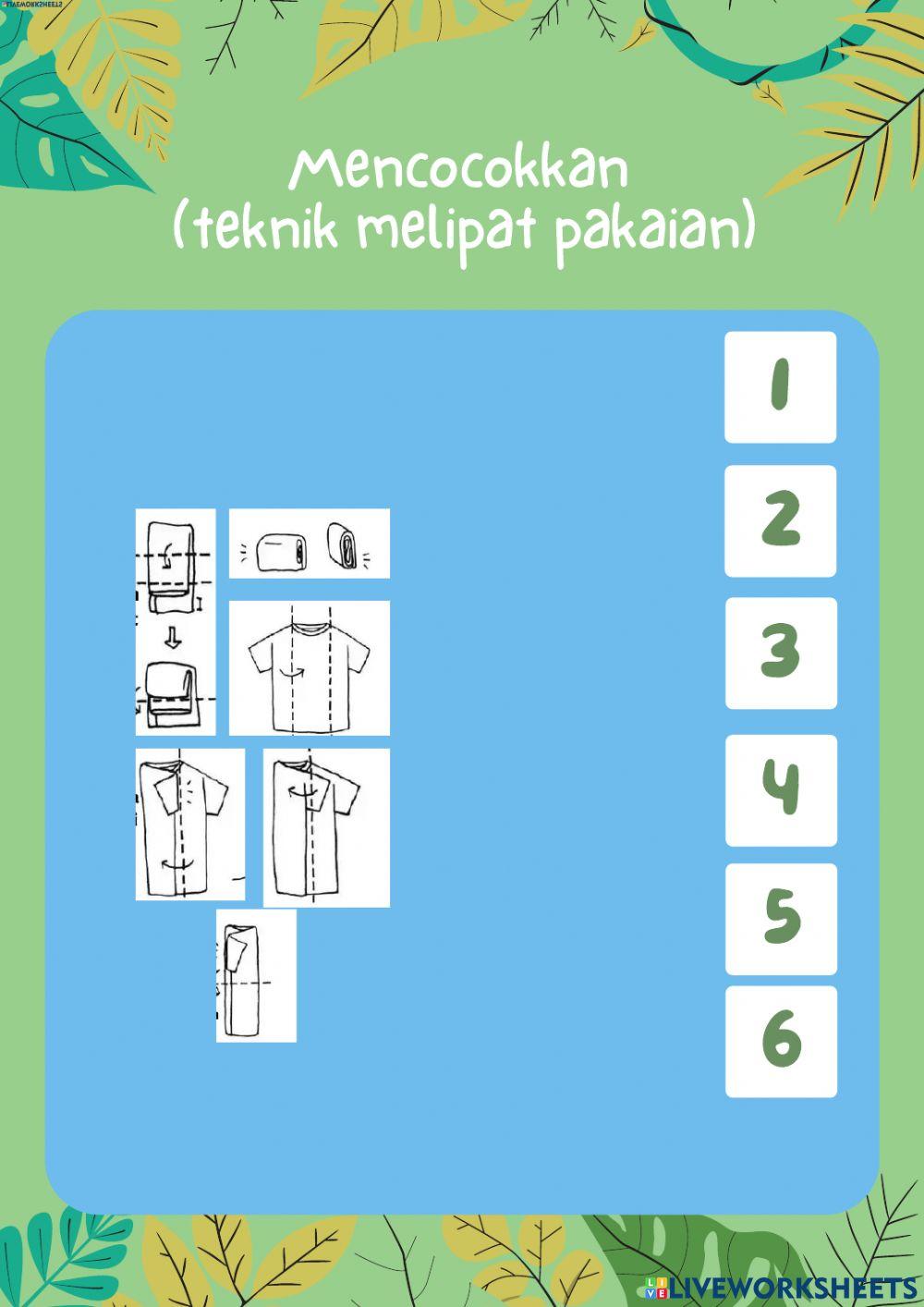 Teknik Melipat Pakaian