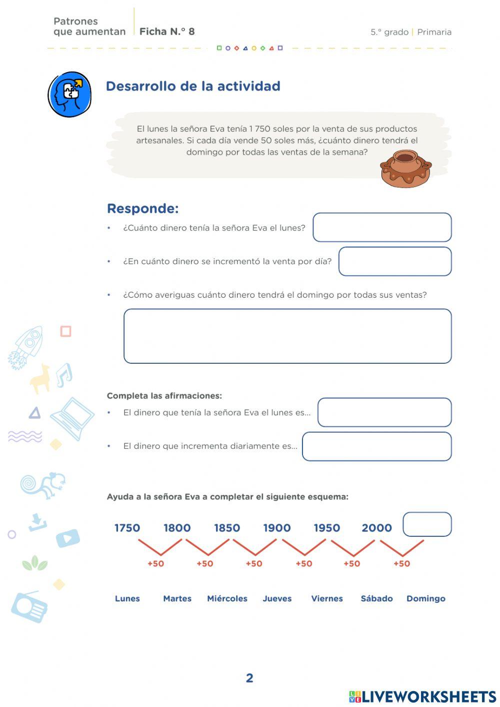 Ficha n° 8 MATEMÁTICA