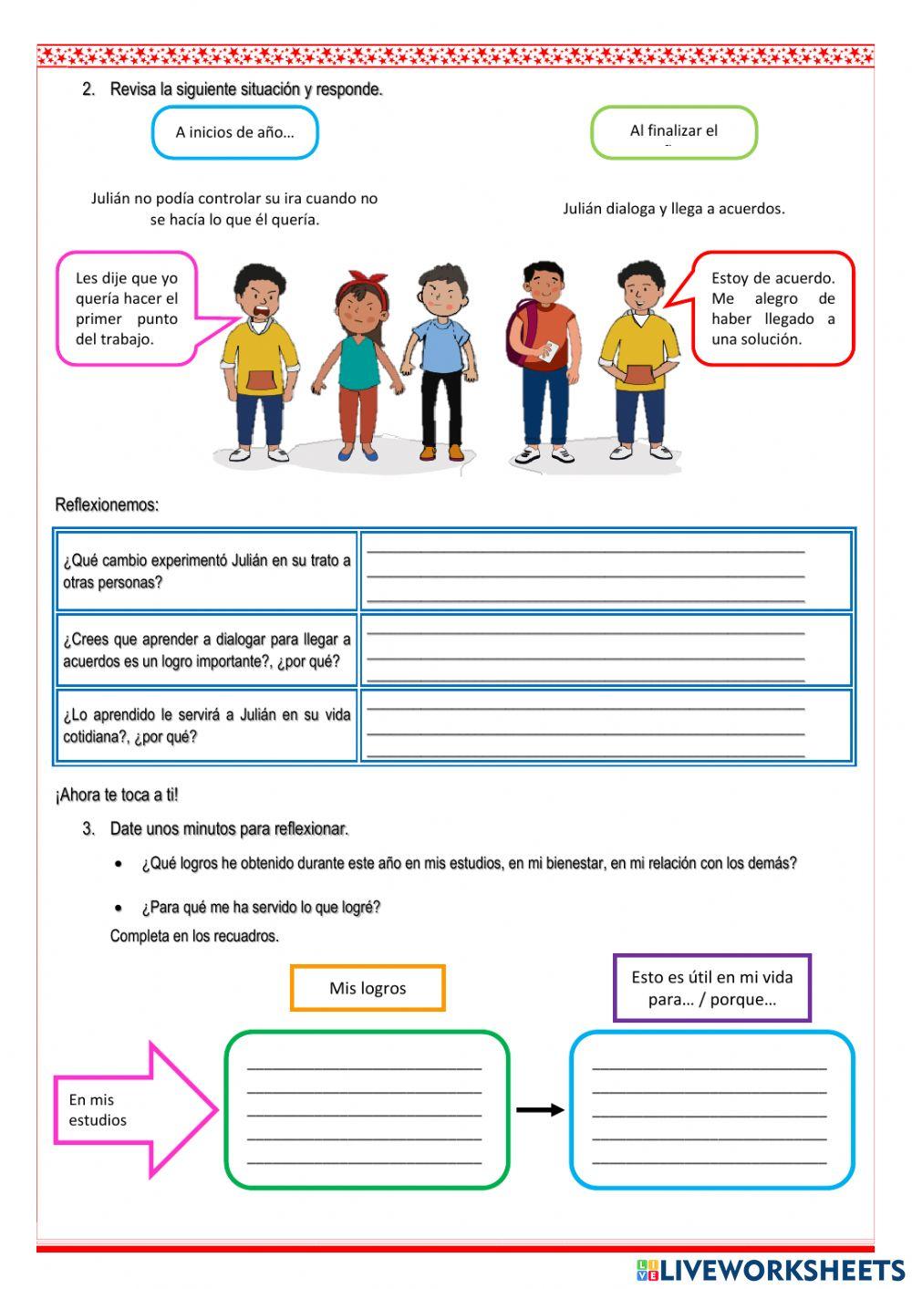 Logré lo que me propuse.