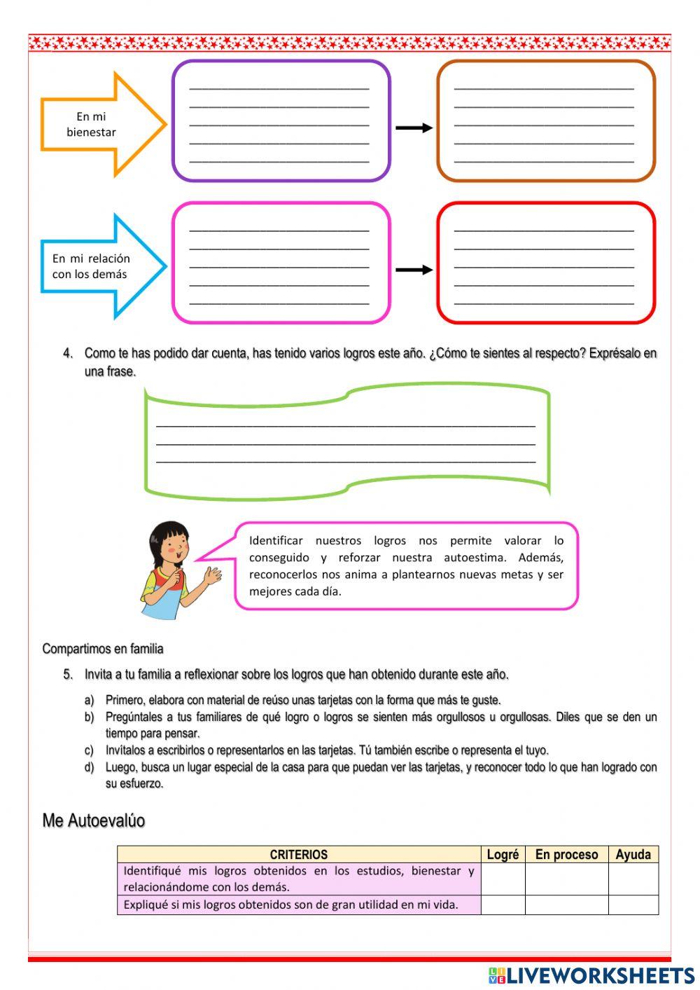 Logré lo que me propuse.