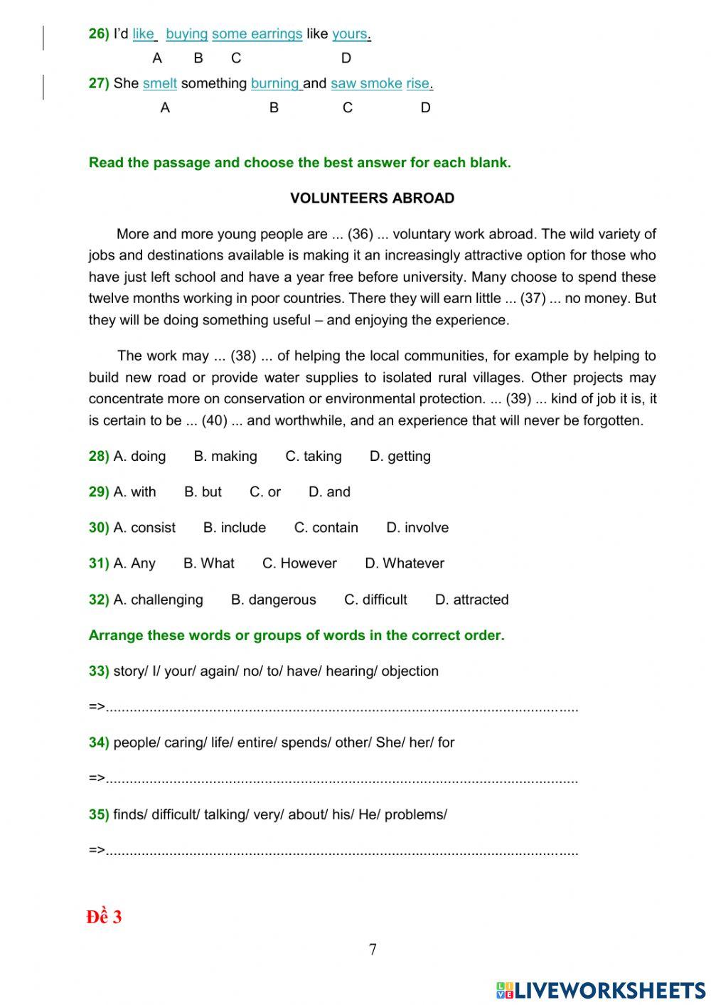 Mid-term test garde 11