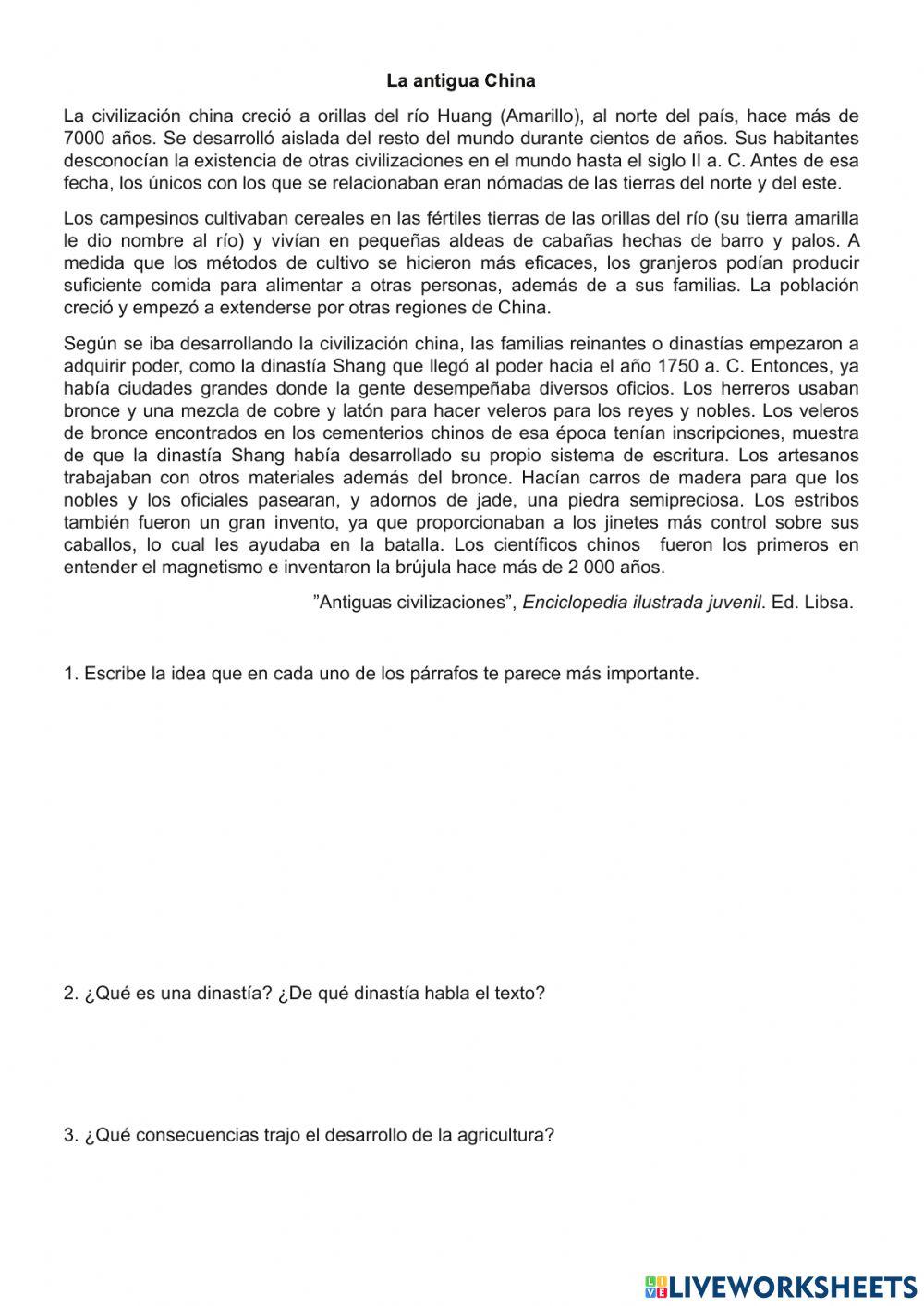 Lecturas quinto de primaria