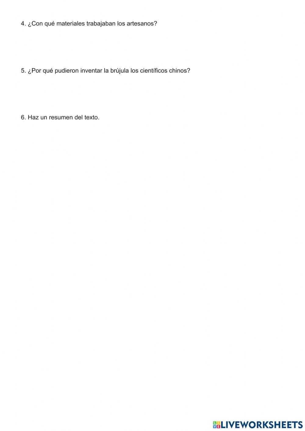 Lecturas quinto de primaria