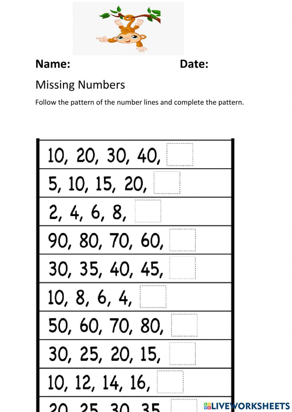 Missing Numbers