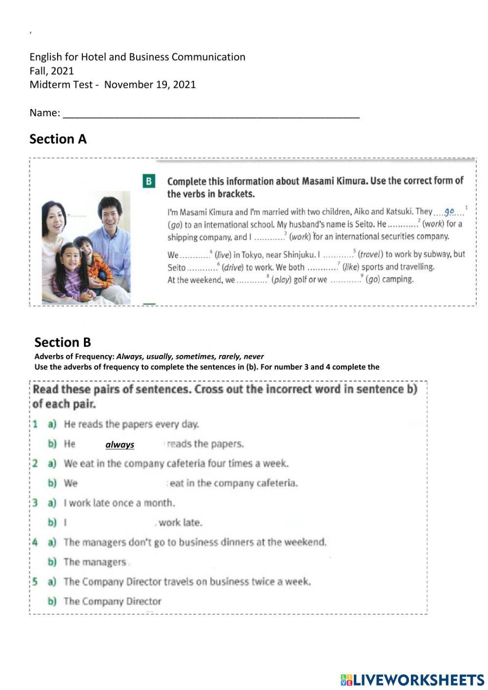 English for Hotel and Business Communication