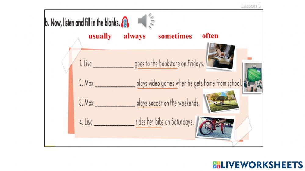 Unit 4: festivals and free time