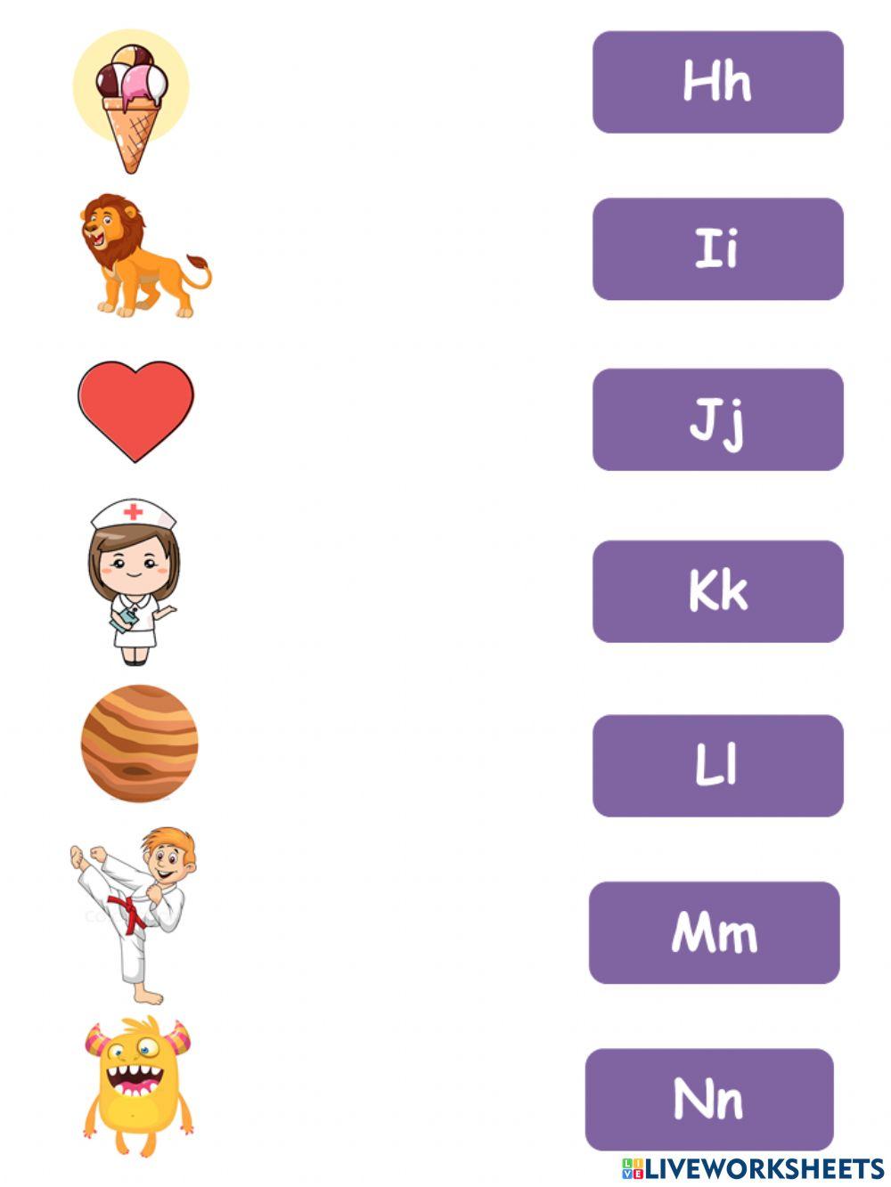 Review Letter H to N