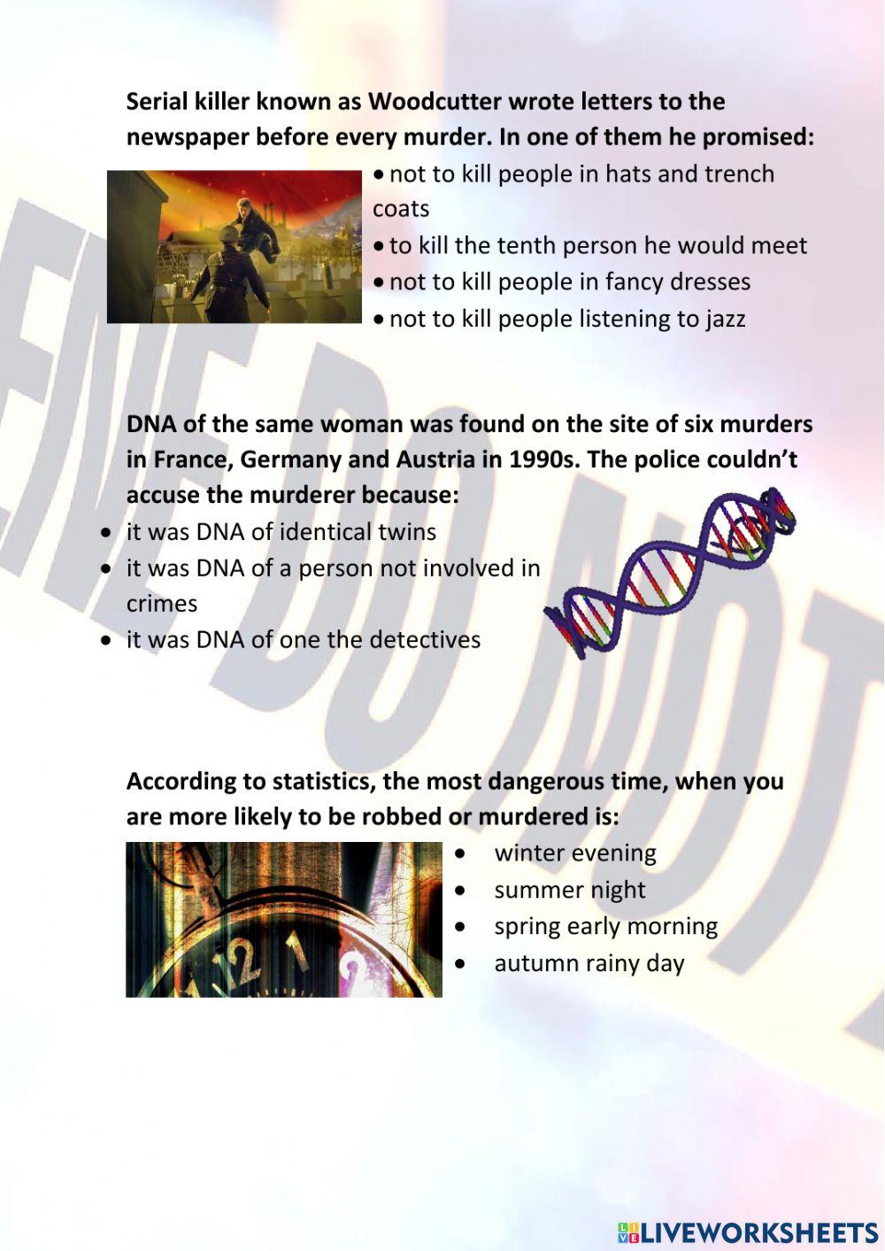 Crime and punishment 3