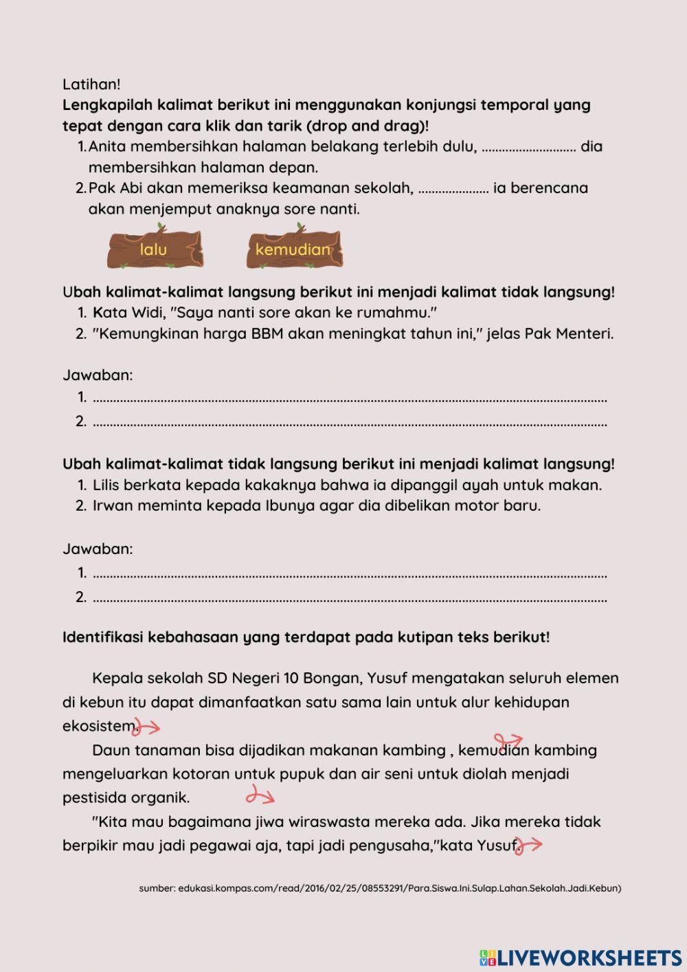 Menelaah Teks Berita