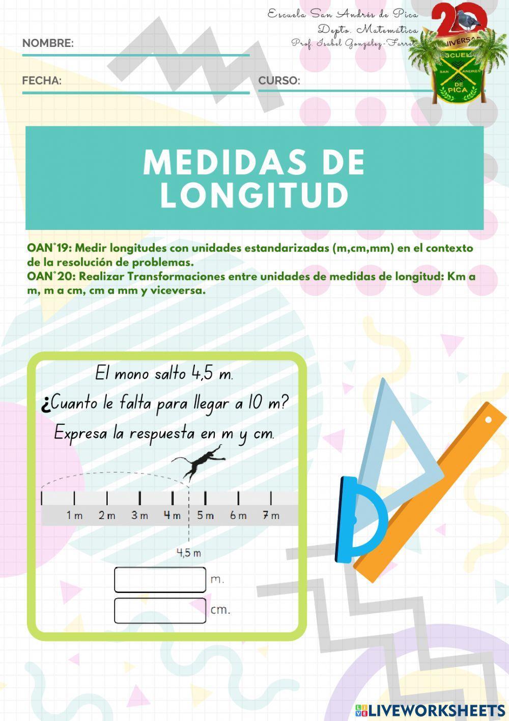 Medidas de Longitud