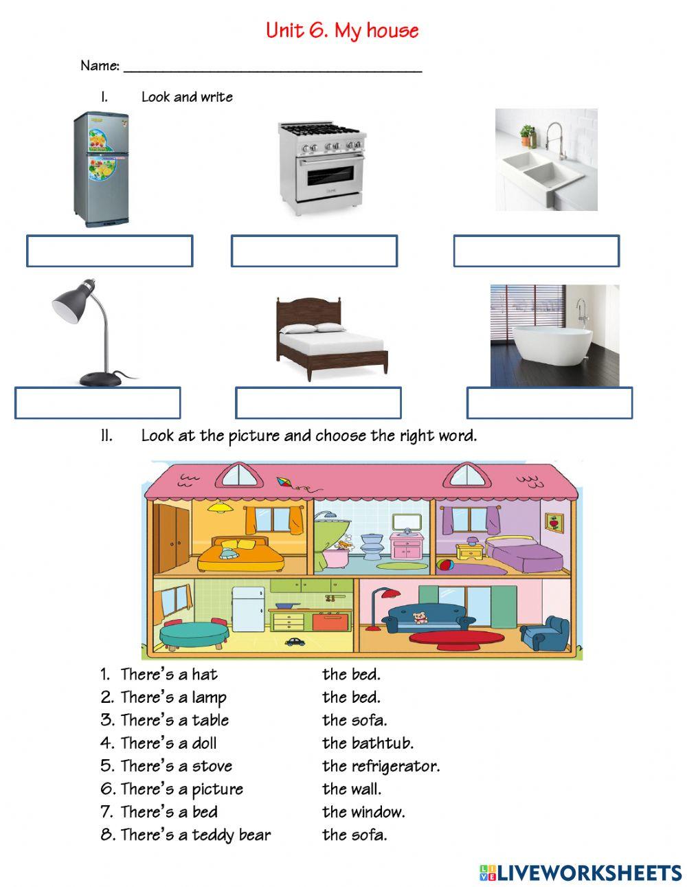 Unit 6.My house LG2B