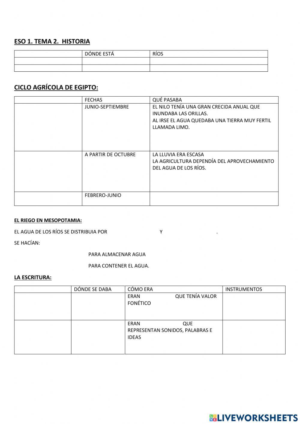 Eso 1 tema 2 historia