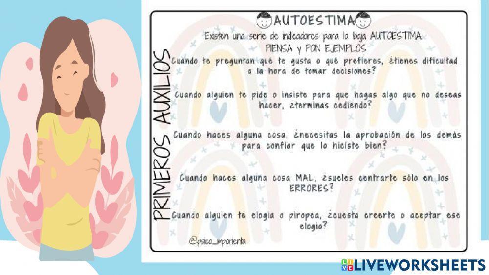 Taller de autoestima