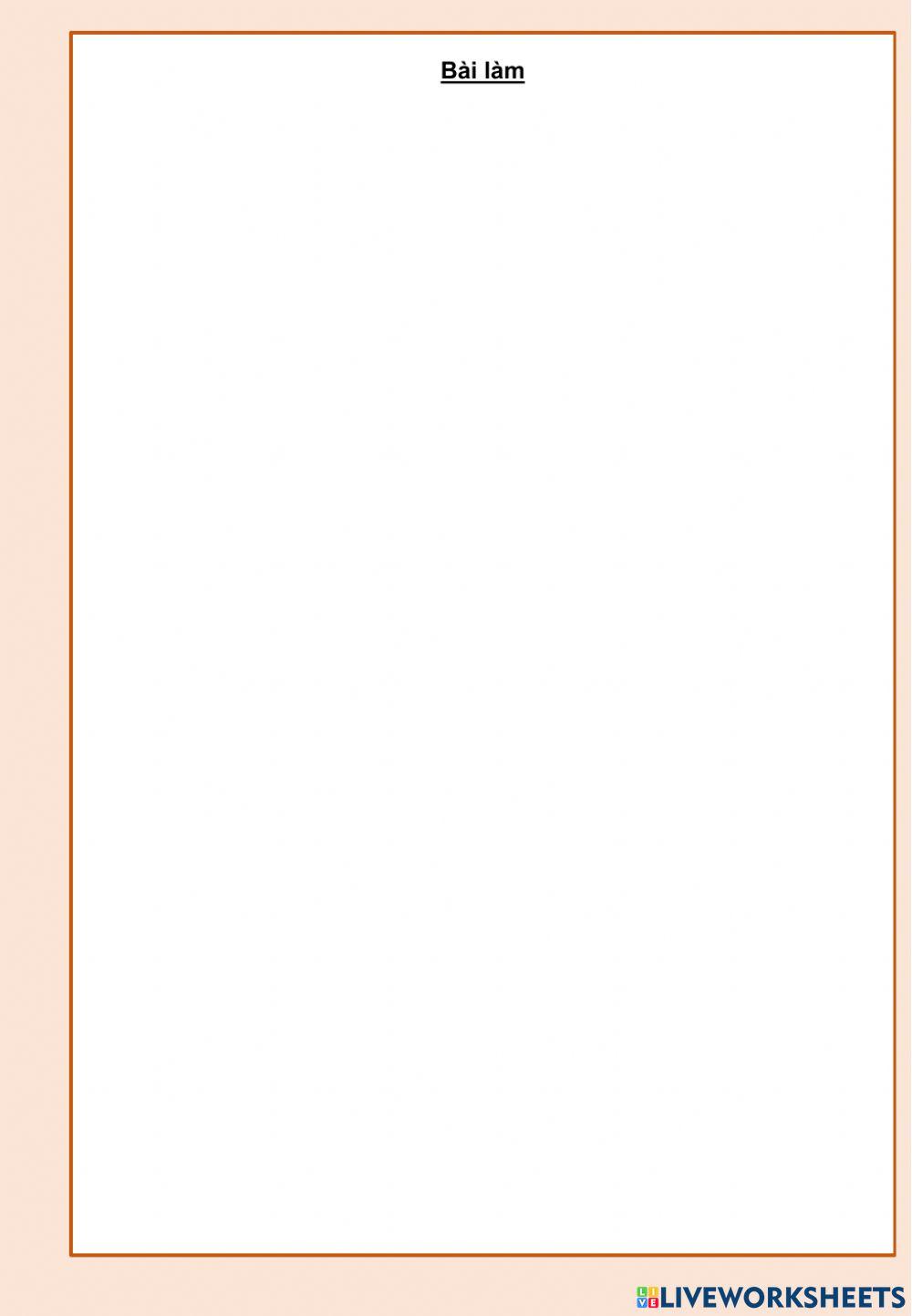 Tiếng Việt 5 - Ôn tập giữa học kì 1