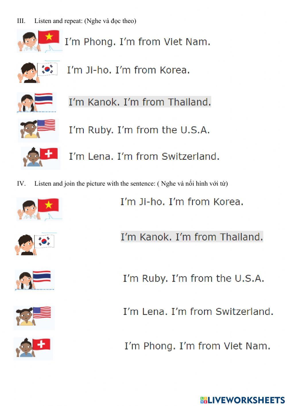 Culture - Country and Flag