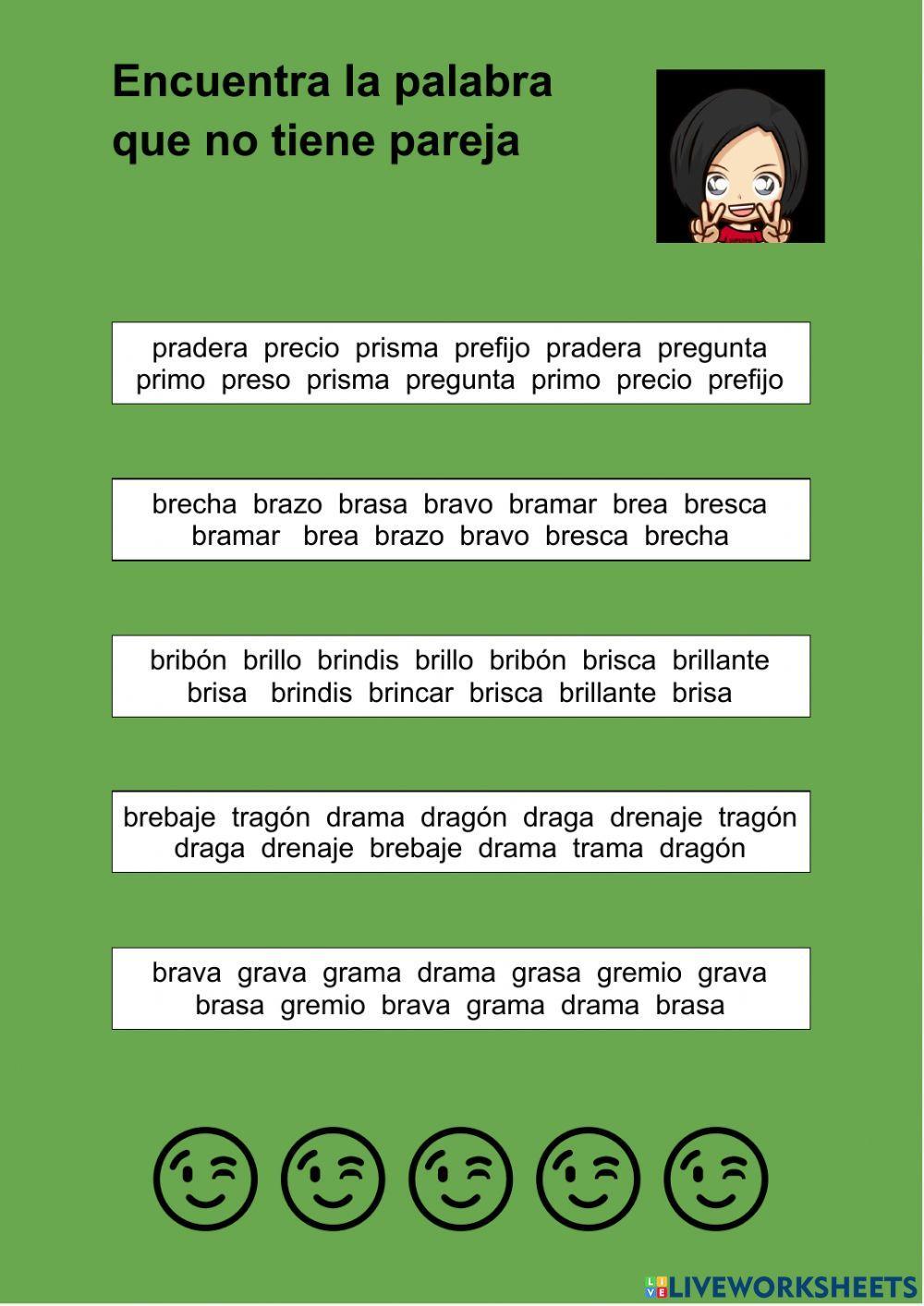 Palabra solitaria 06