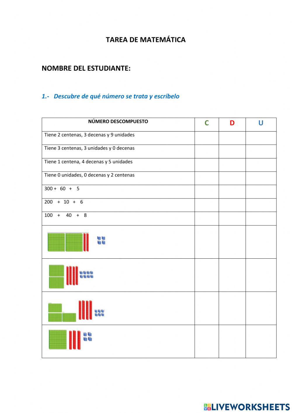 Números del 200 al 399
