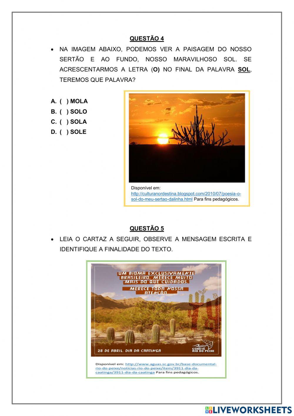 Revisão de português