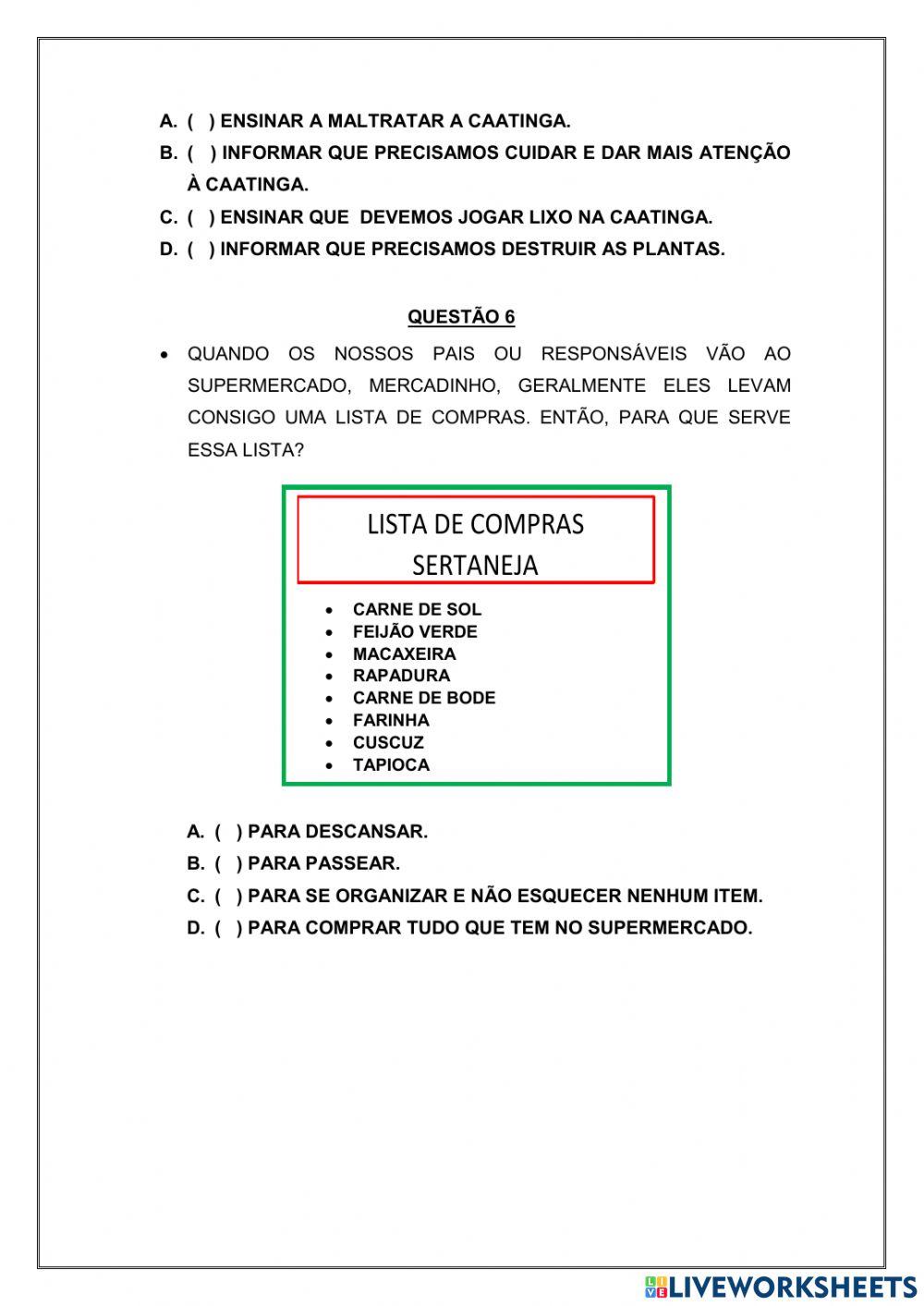 Revisão de português