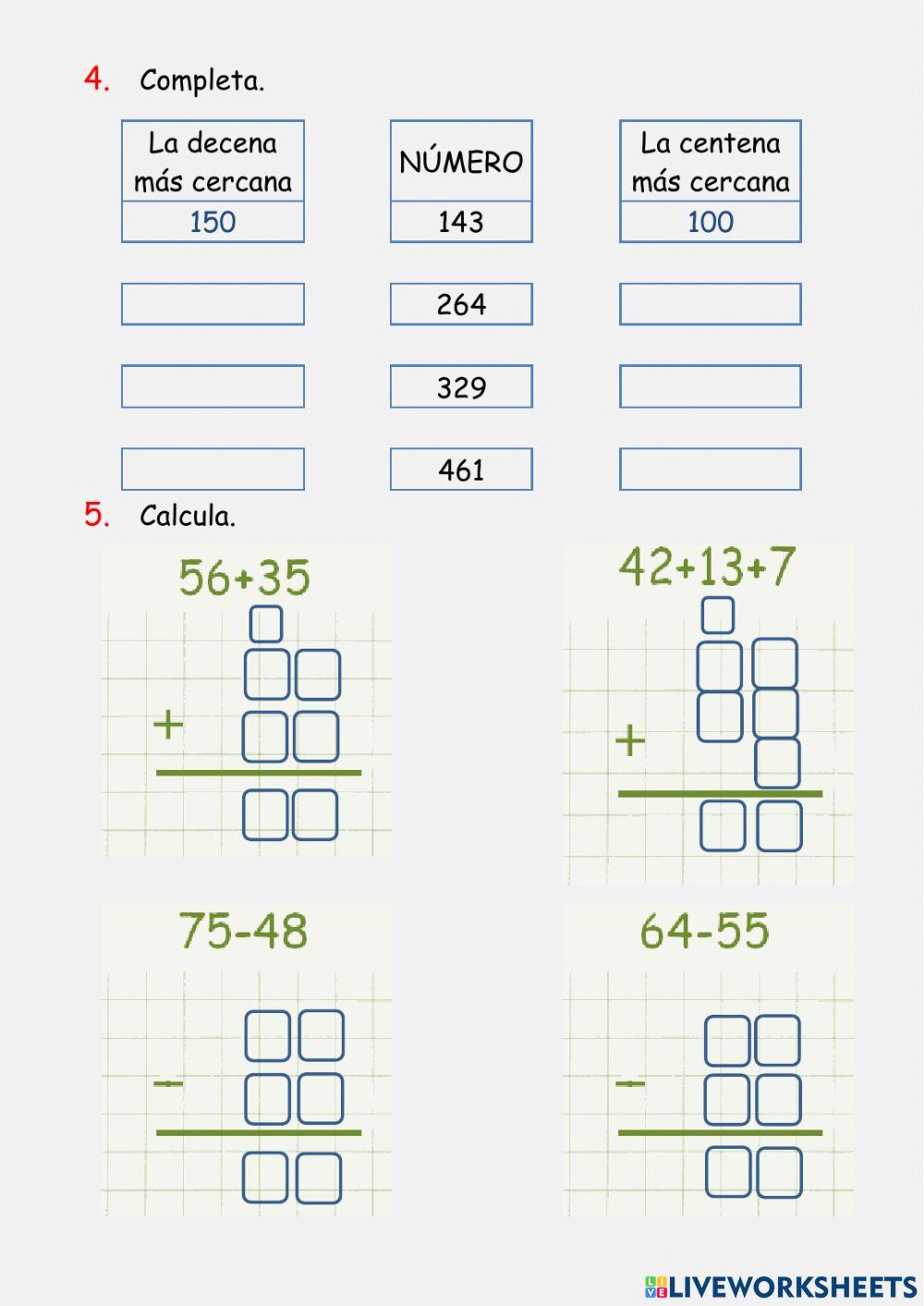 Repaso matemáticas noviembre