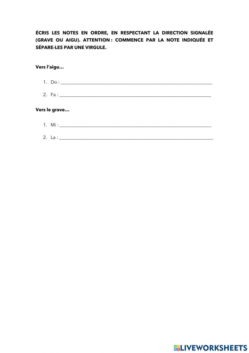 Les notes et les gammes (17)