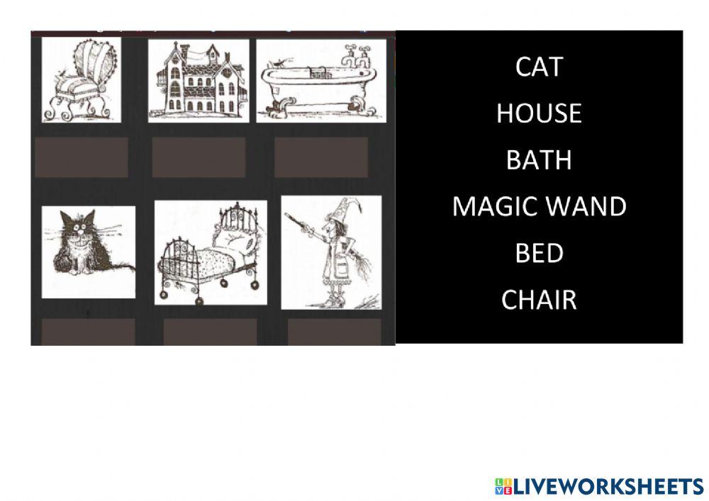 Winnie the Witch Vocabulary