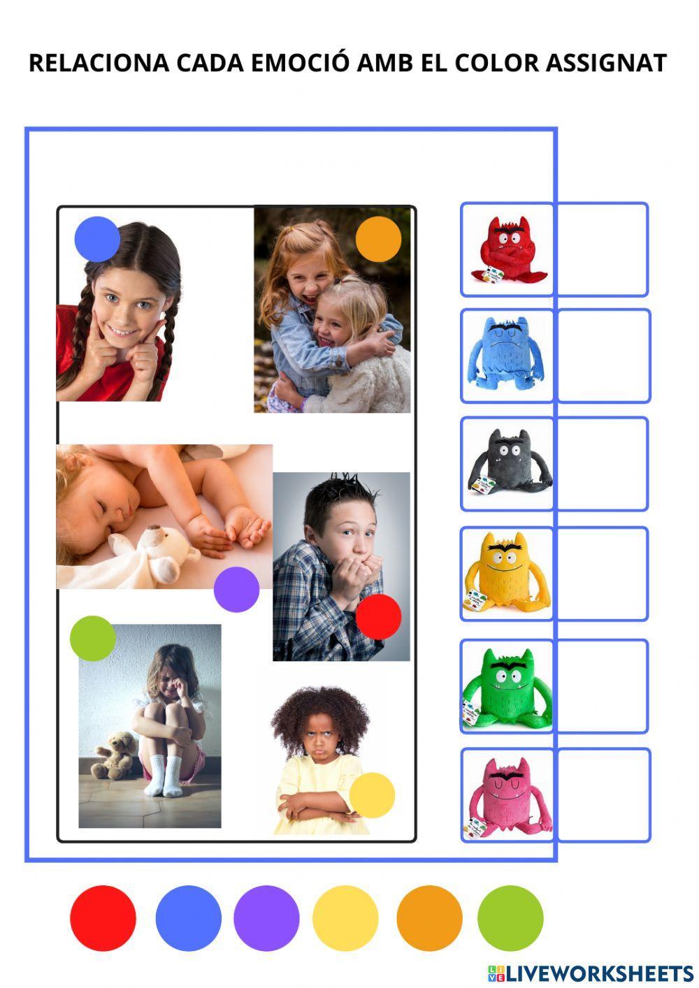 Emocions Monstre de colors