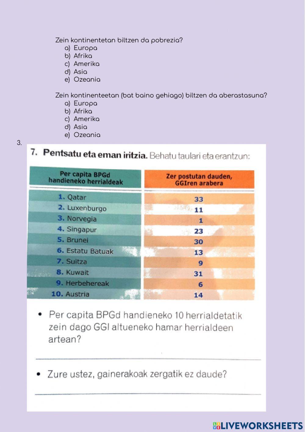 Nola neurtzen da garapena?