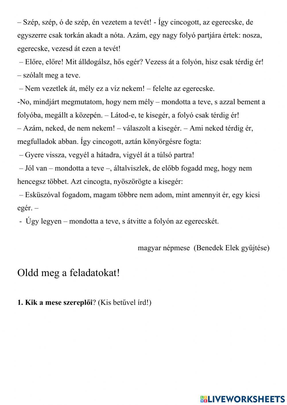 2.szövegértés 2.szövegértés
