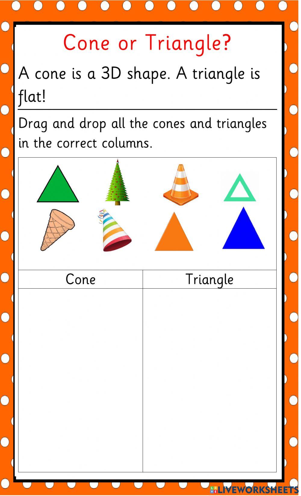 Cone or Triangle