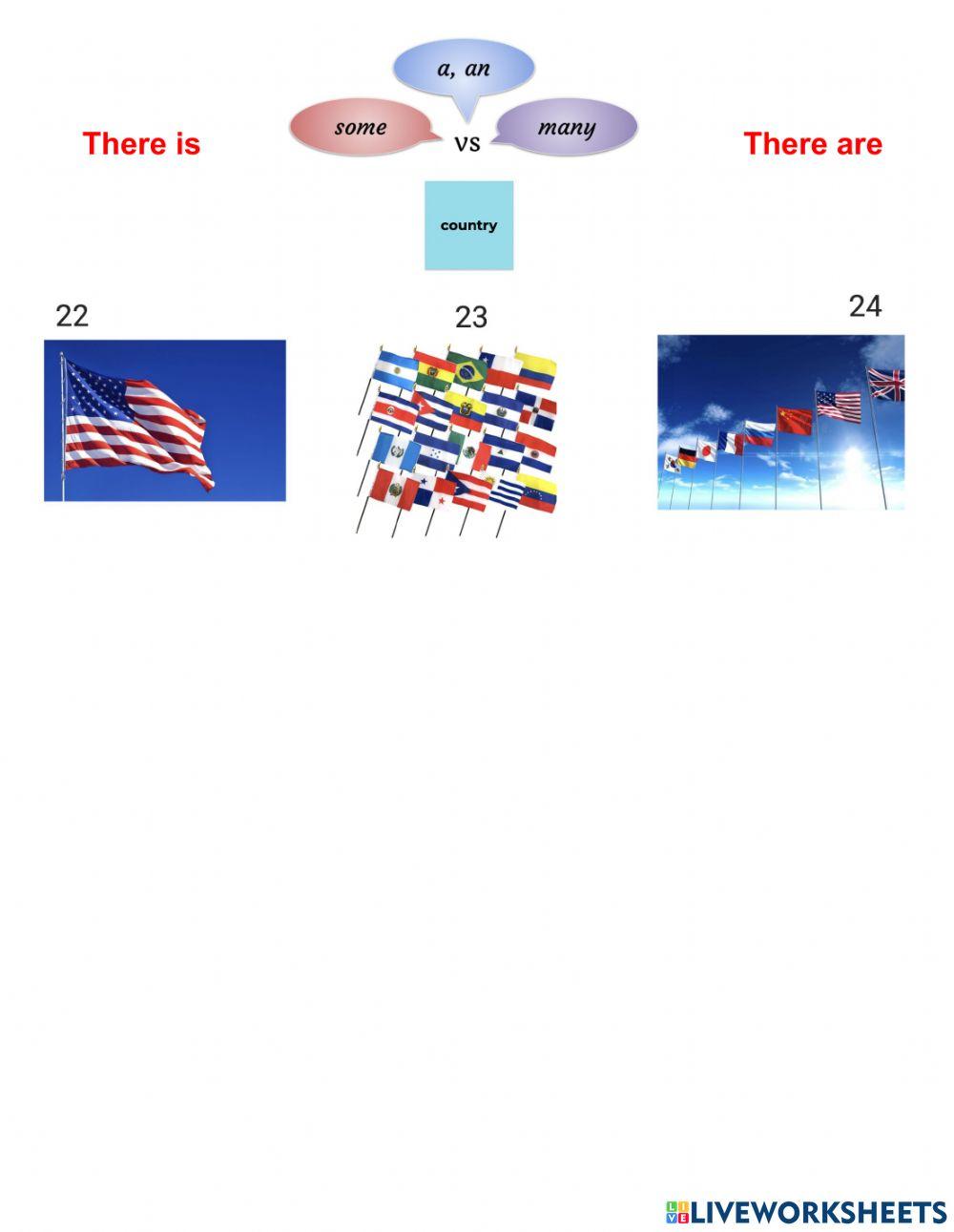 There + Be: Quantity Expressions Practice 1