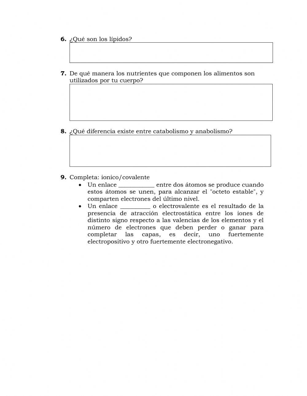 examen 8° IV P 2021