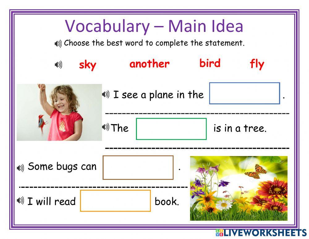 Vocabulary - Prediction DJ