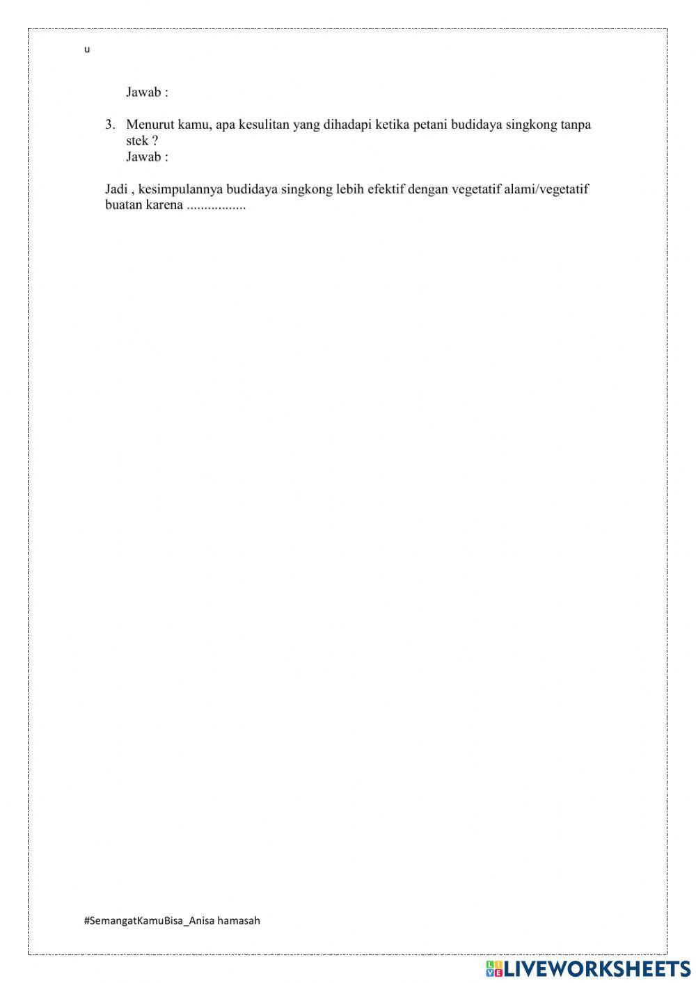 LKPD Reproduksi Vegetatif Tumbuhan