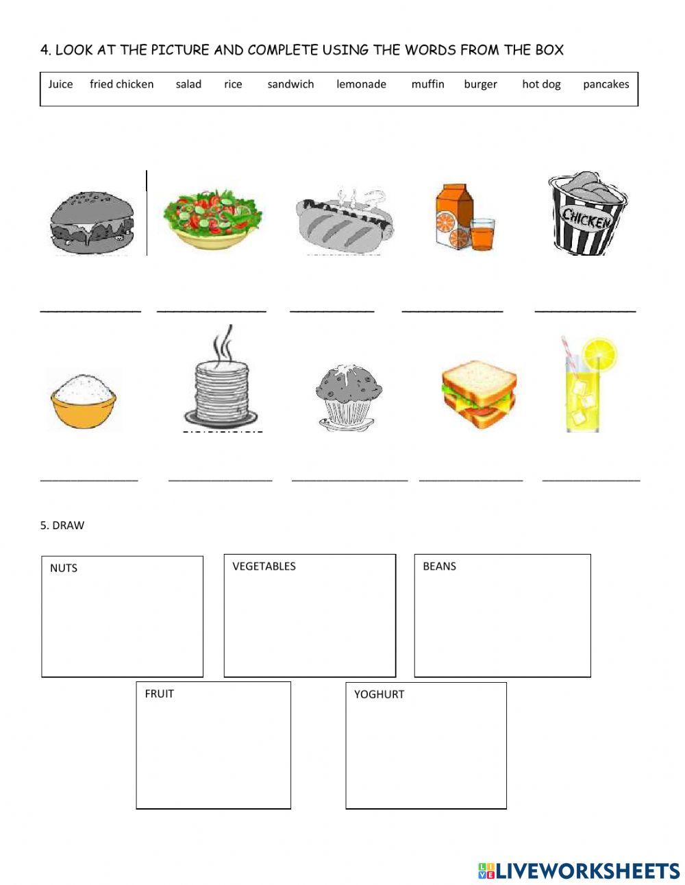 Evaluación de inglés cuarto periodo