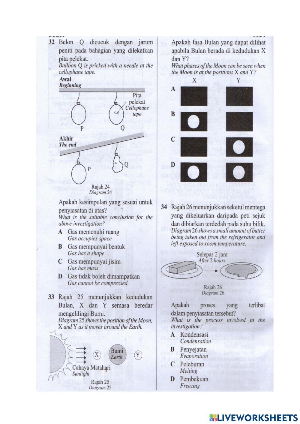 Revision science year 5 (6)
