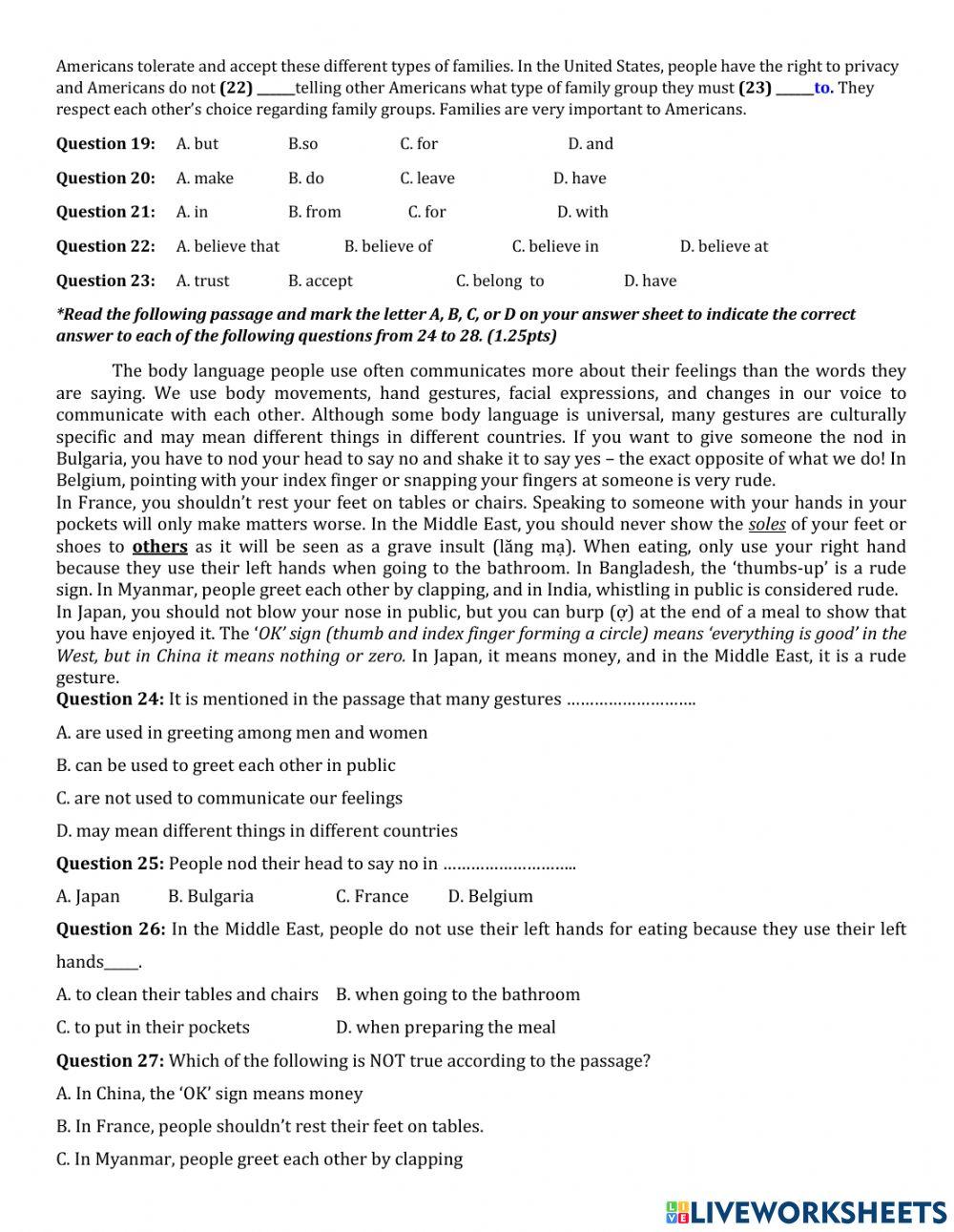 Revision week 10 19.11
