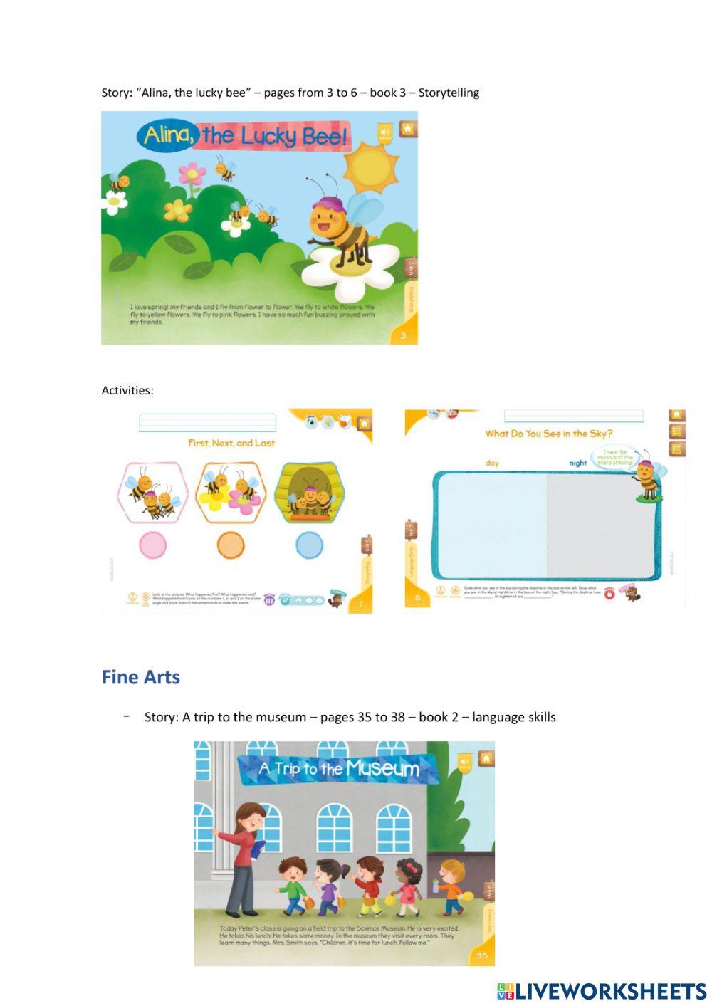 Weekly activities 28