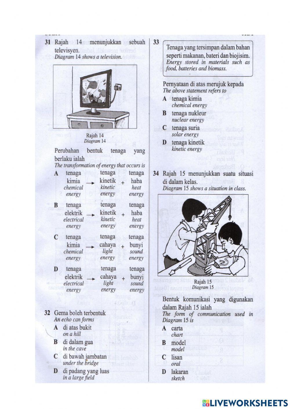 Revision science year 4 (7)