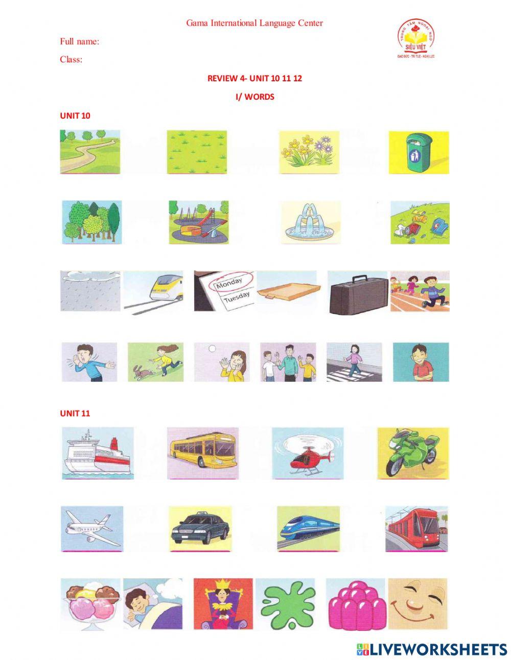 Review U10 11 12 Fam 3