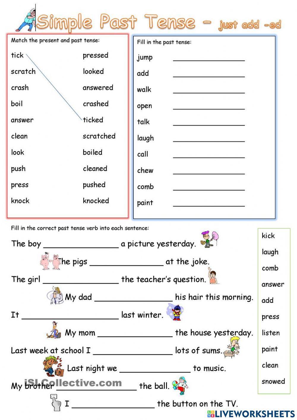 Simple Past Tense