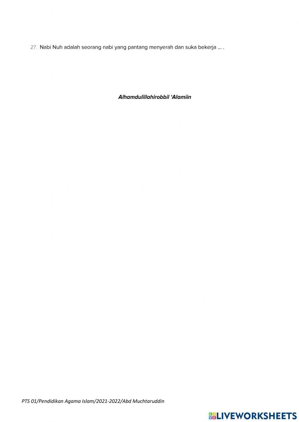 Pas sem 1 pai kelas 1 sd juara surabaya