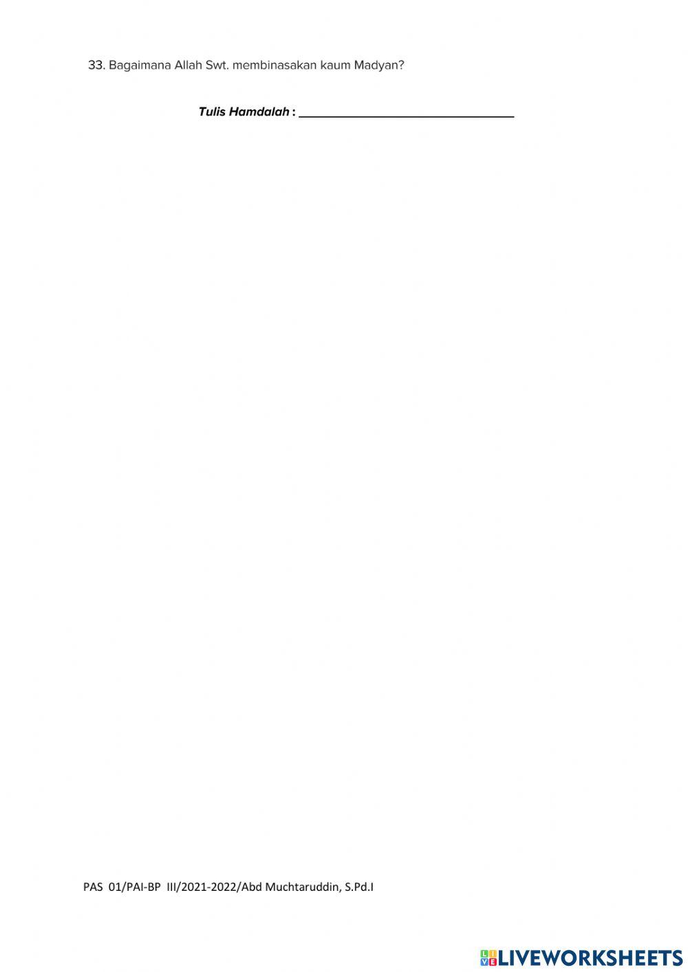 Pas sem 1 kelas 3 sd juara surabaya