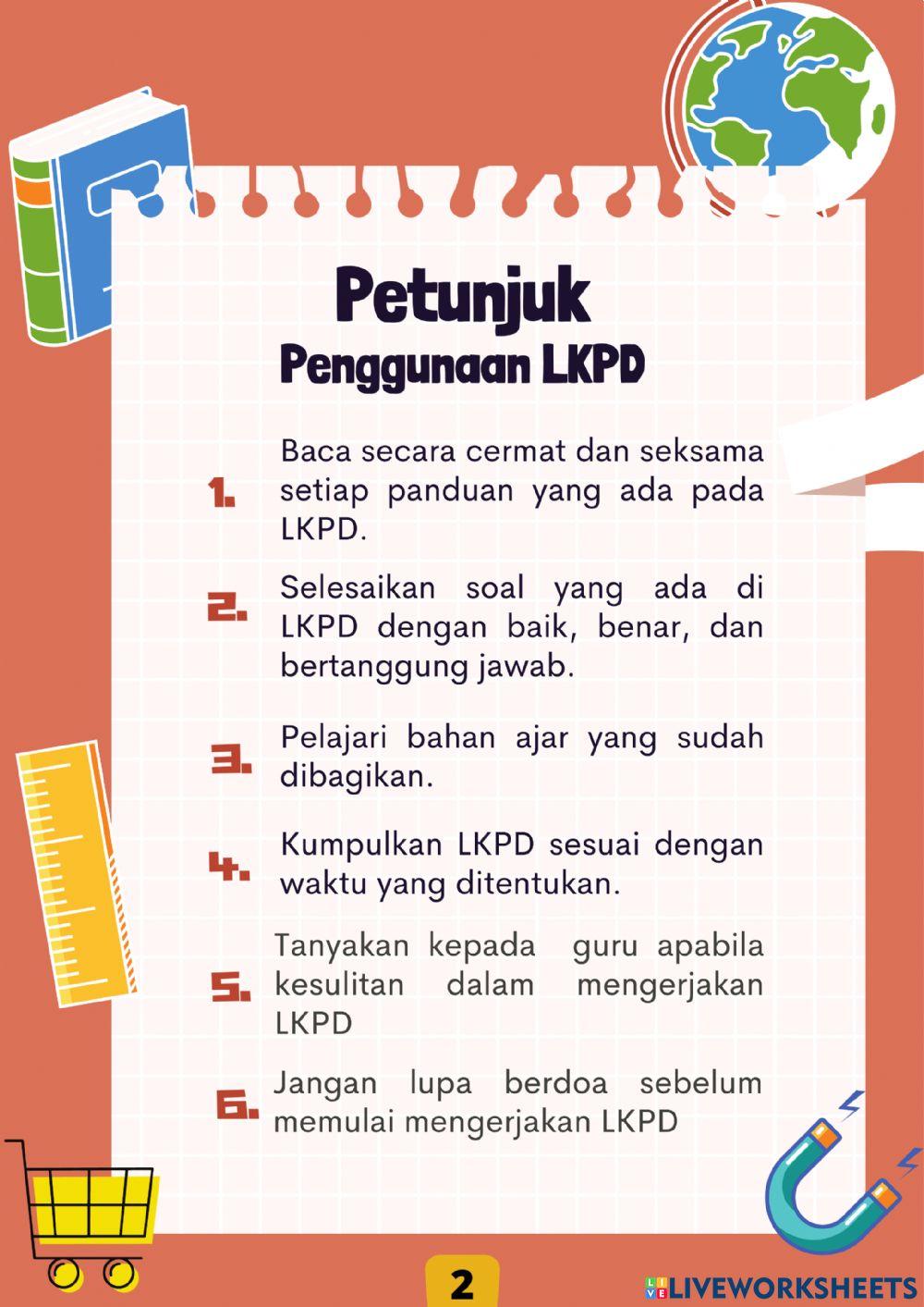 LKPD Kelas 6 Tema 5 Subtema 2