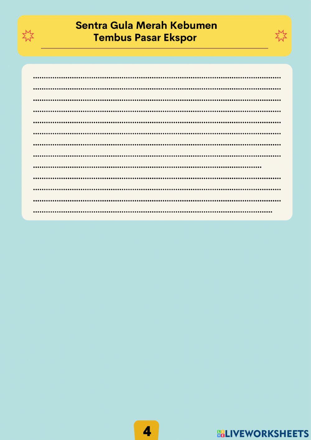 LKPD Kelas 6 Tema 5 Subtema 2