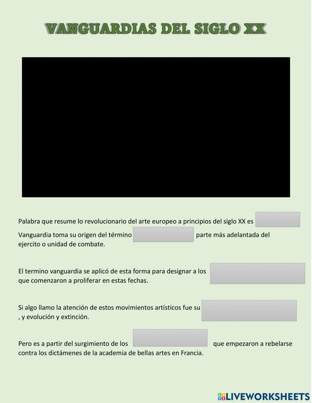 Vanguardias siglo xx