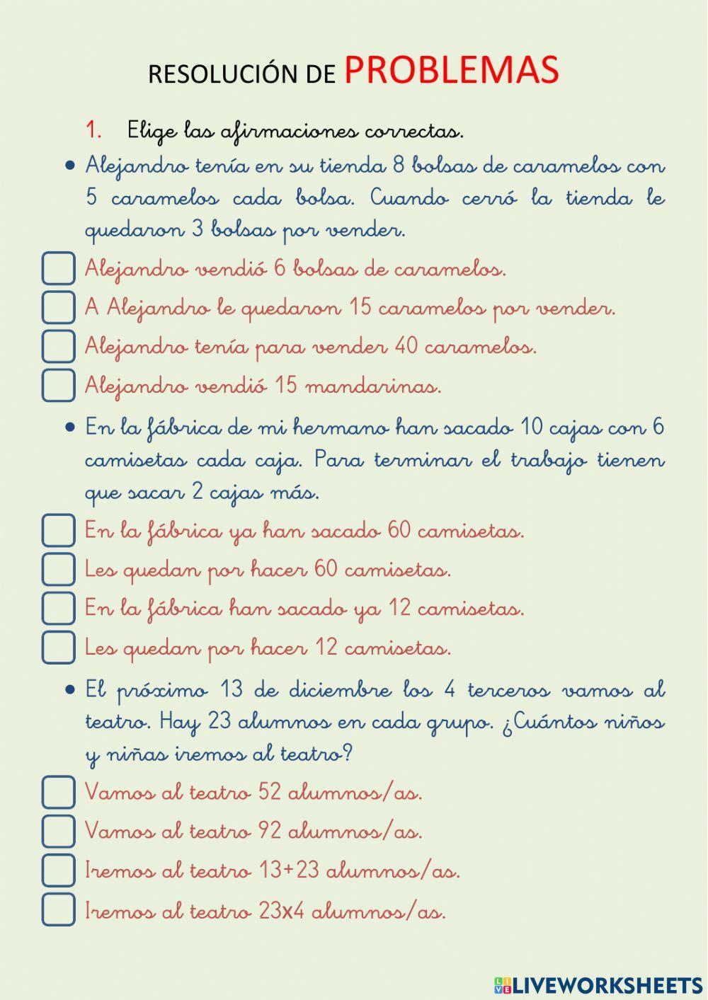 Resolución de Problemas