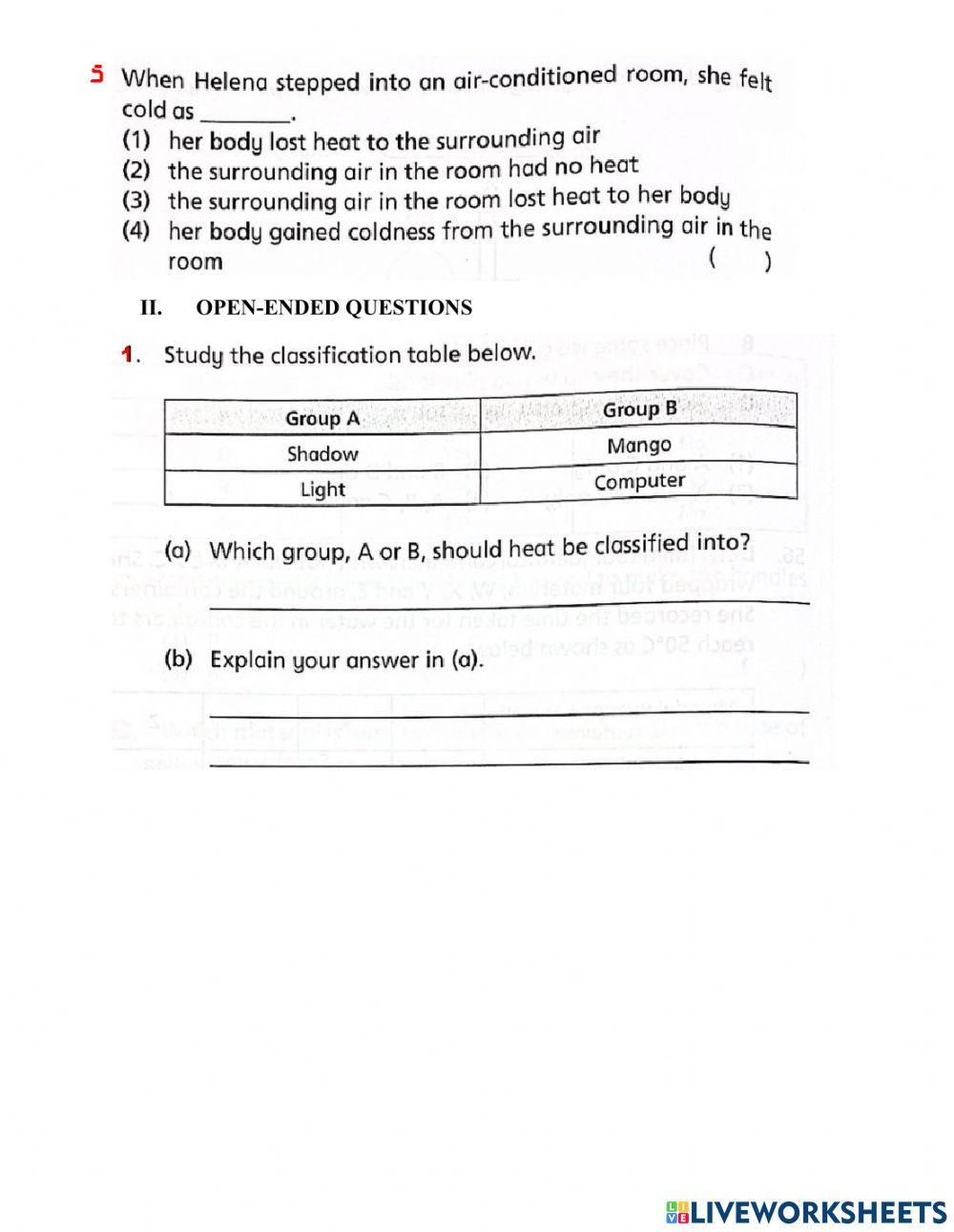Heat and Temperature 1