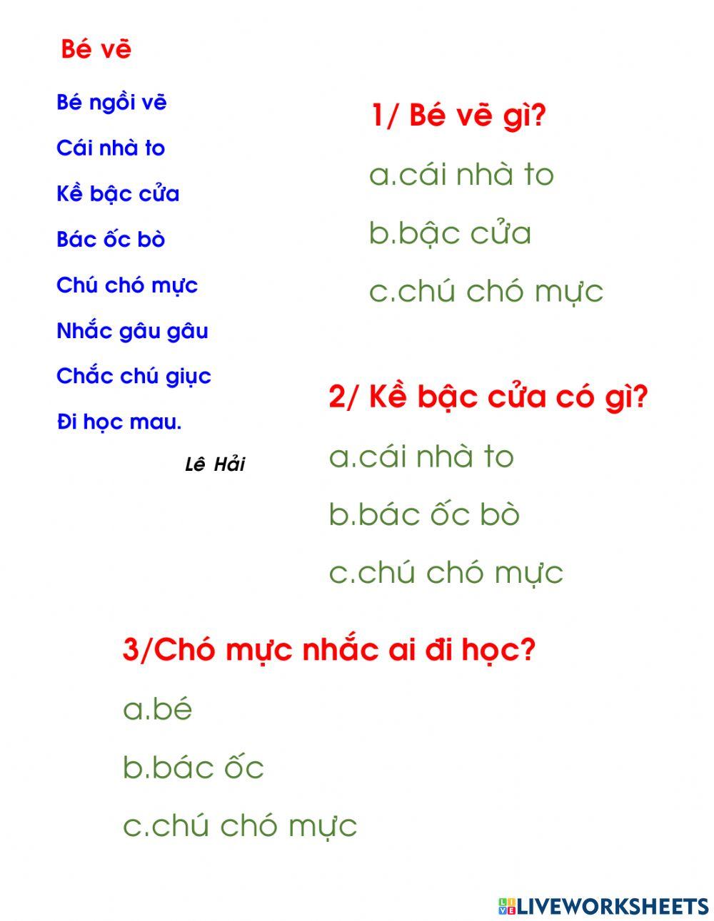 Ôn tập tiếng việt tuần 8