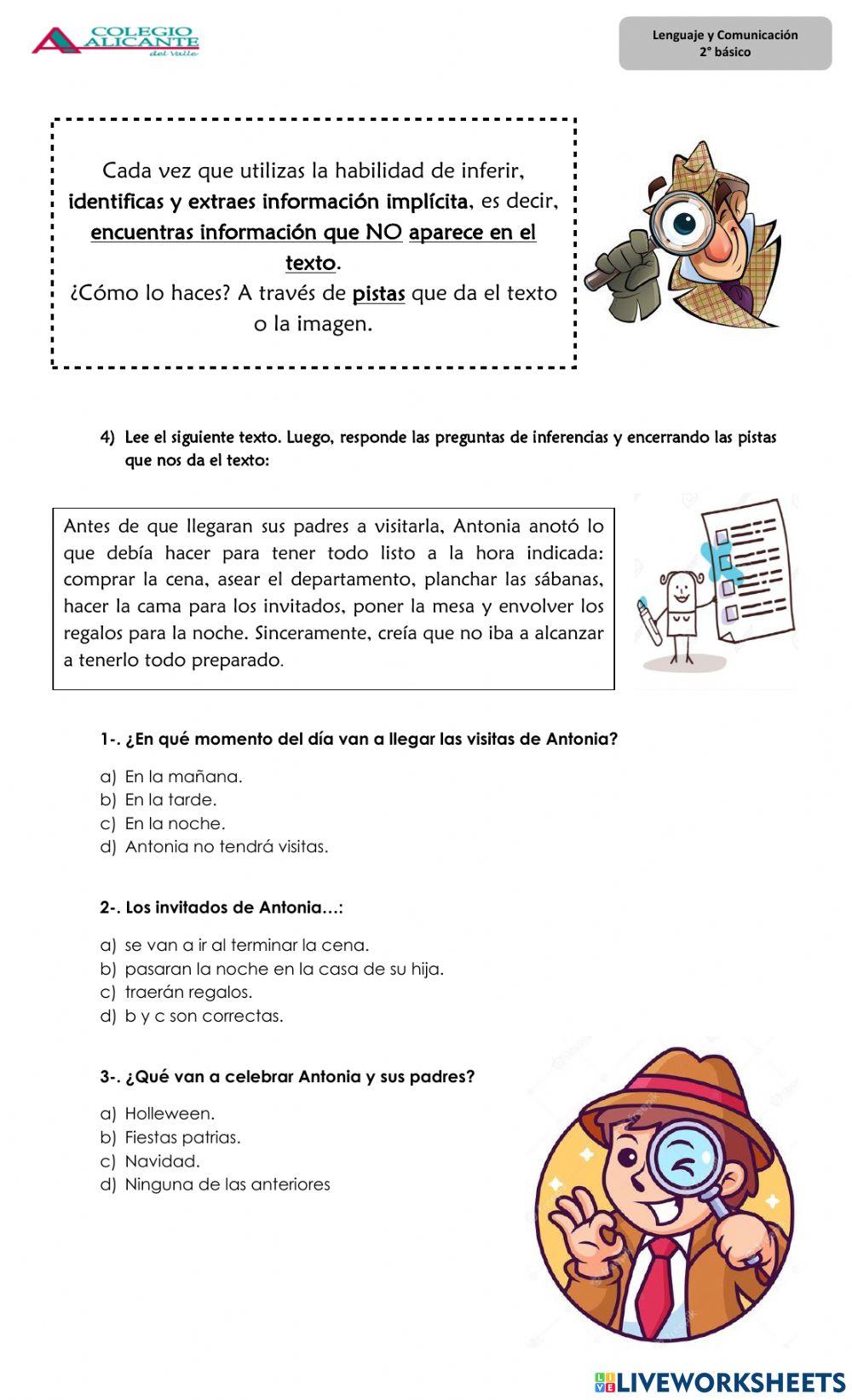 Estrategias de comprensión